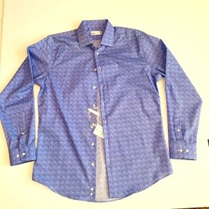 Men’s NWT Nordstrom Rack blue dress shirt